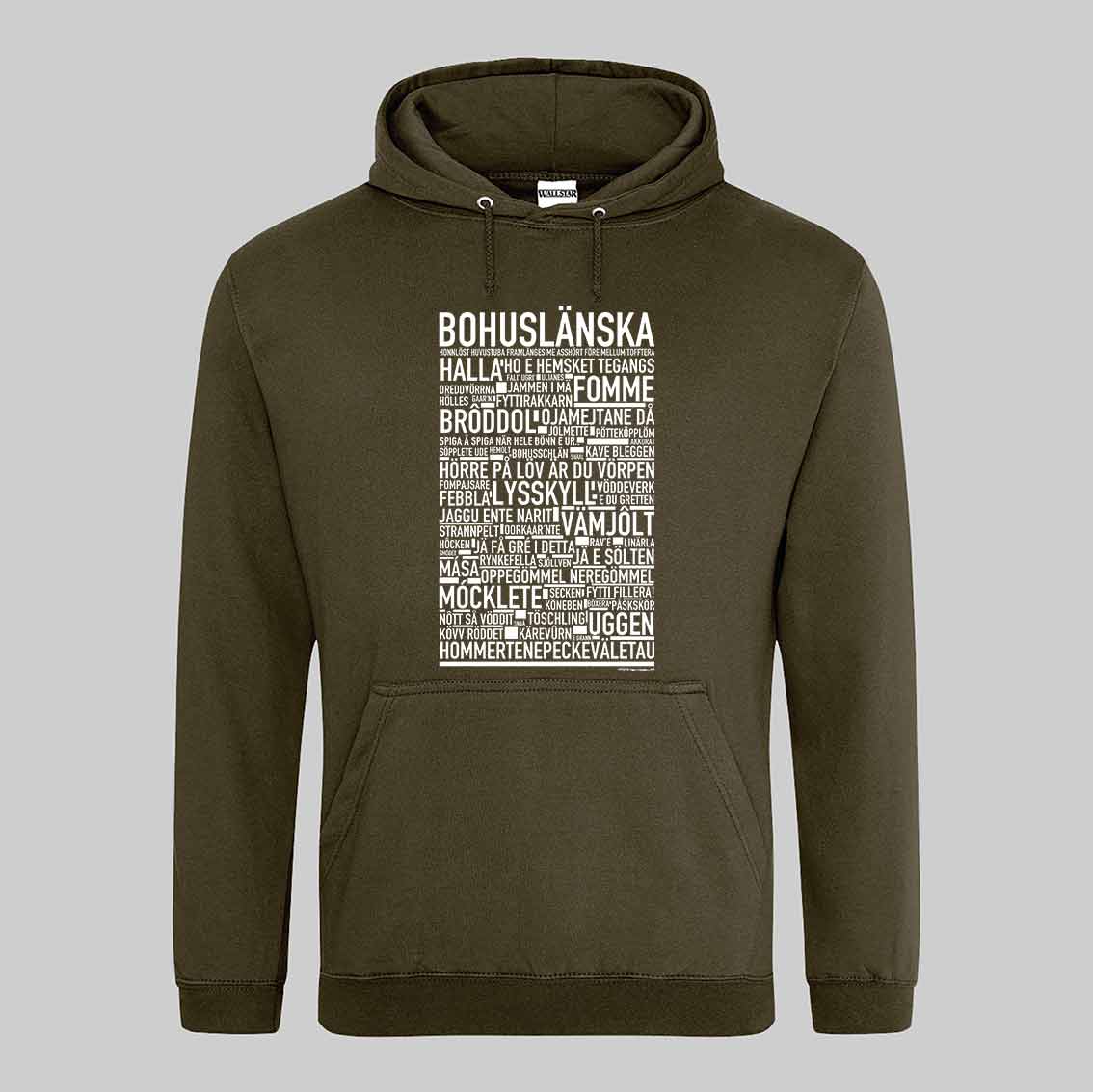 Bohuslänska Dialekt Text Hoodie