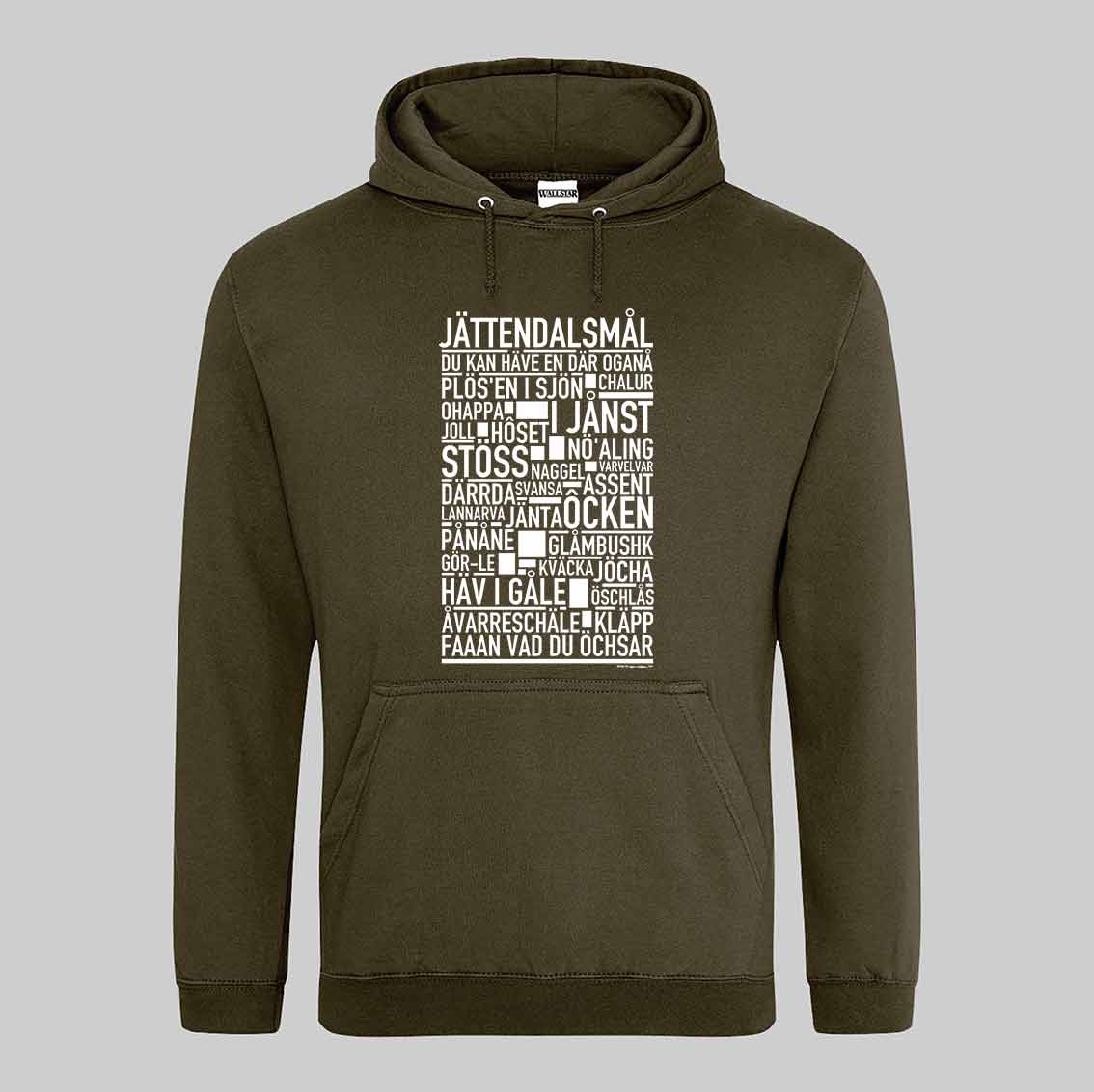 Jättendalsmål Dialekt Text Hoodie