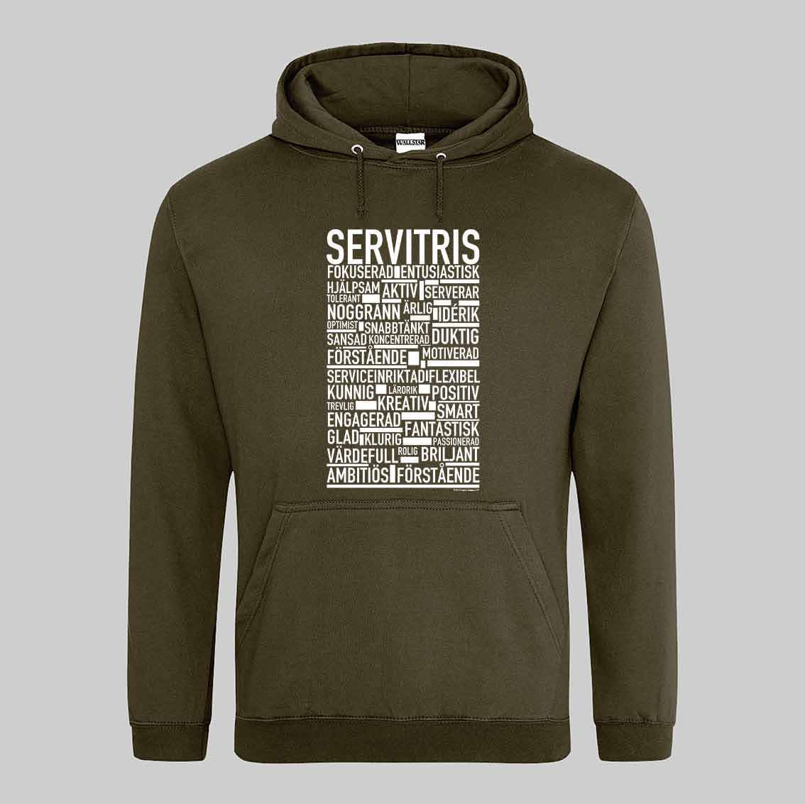 Servitris Text Hoodie