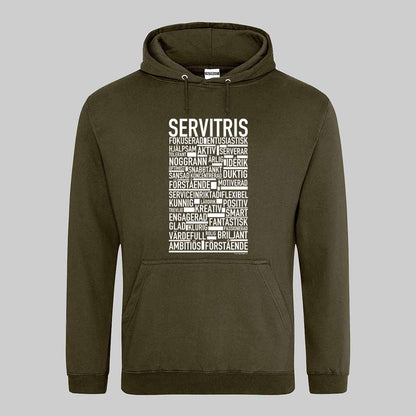 Servitris Text Hoodie