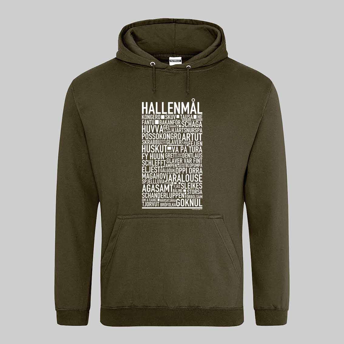 Hallenmål Dialekt Text Hoodie