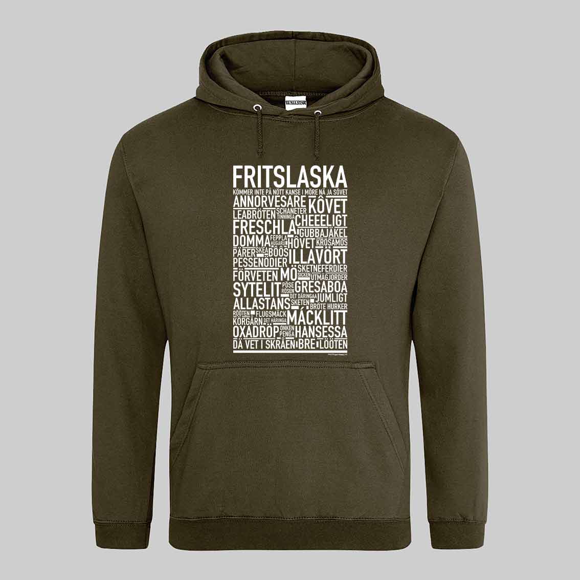 Fritslaska Dialekt Text Hoodie