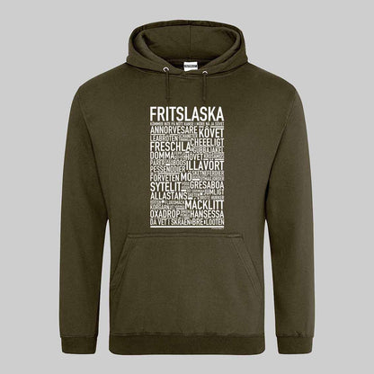 Fritslaska Dialekt Text Hoodie