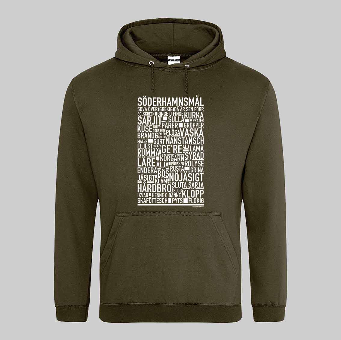 Söderhamnsmål Dialekt Text Hoodie