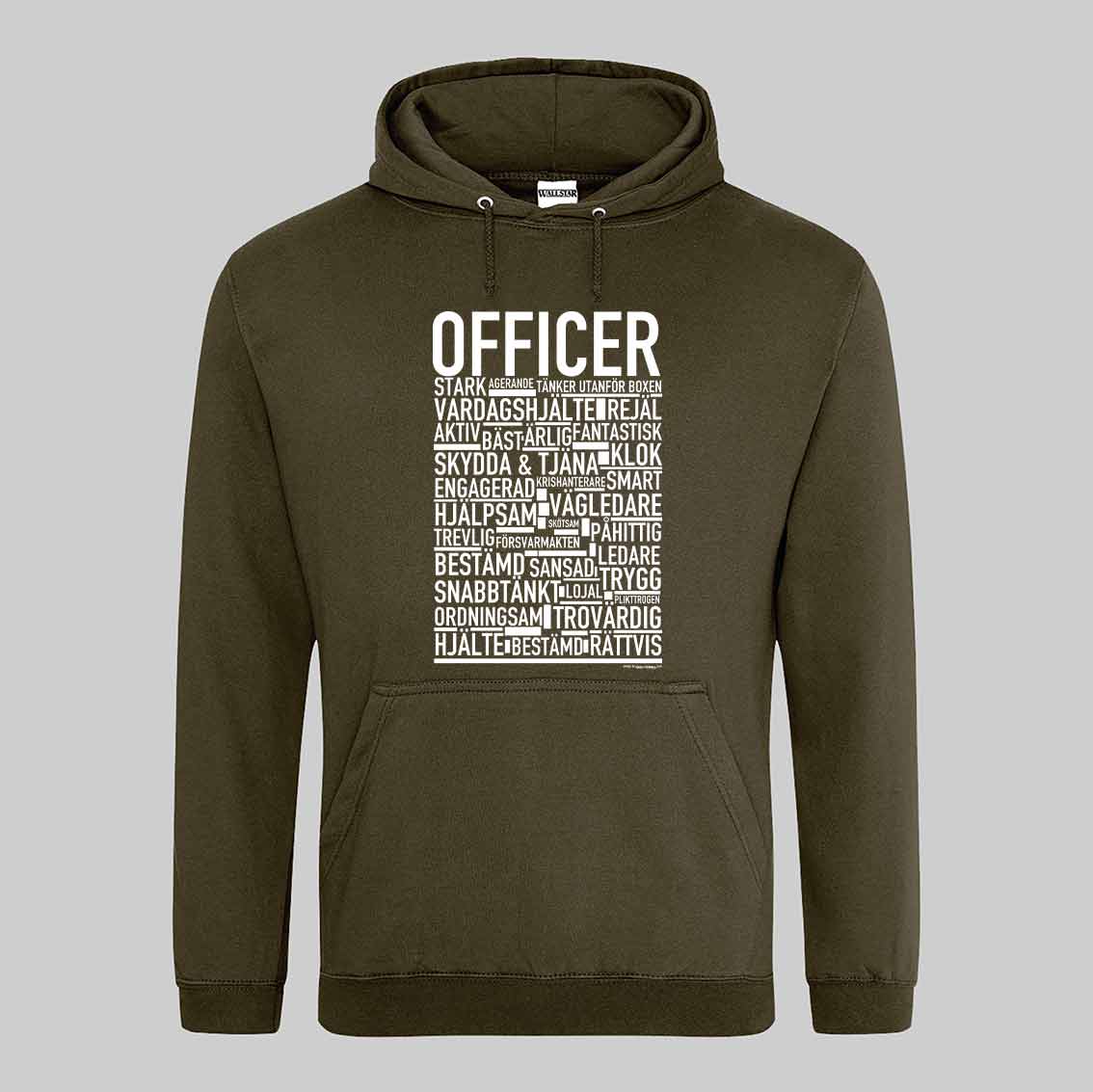 Officer Text Hoodie