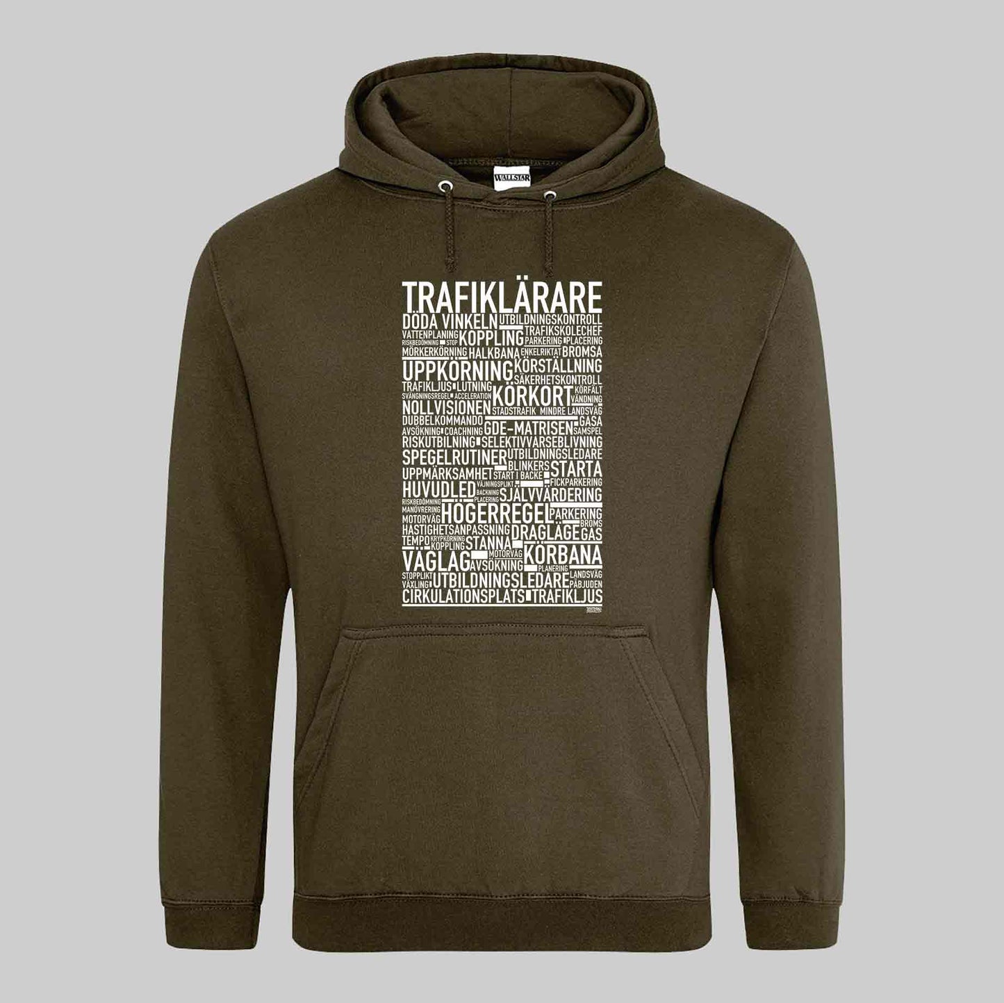 Trafiklärare Text Hoodie