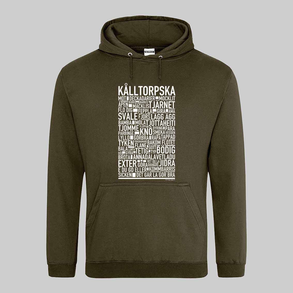 Kålltorpska Dialekt Text Hoodie
