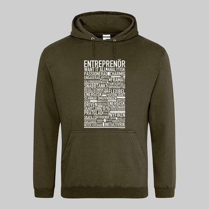 Entreprenör Text Hoodie