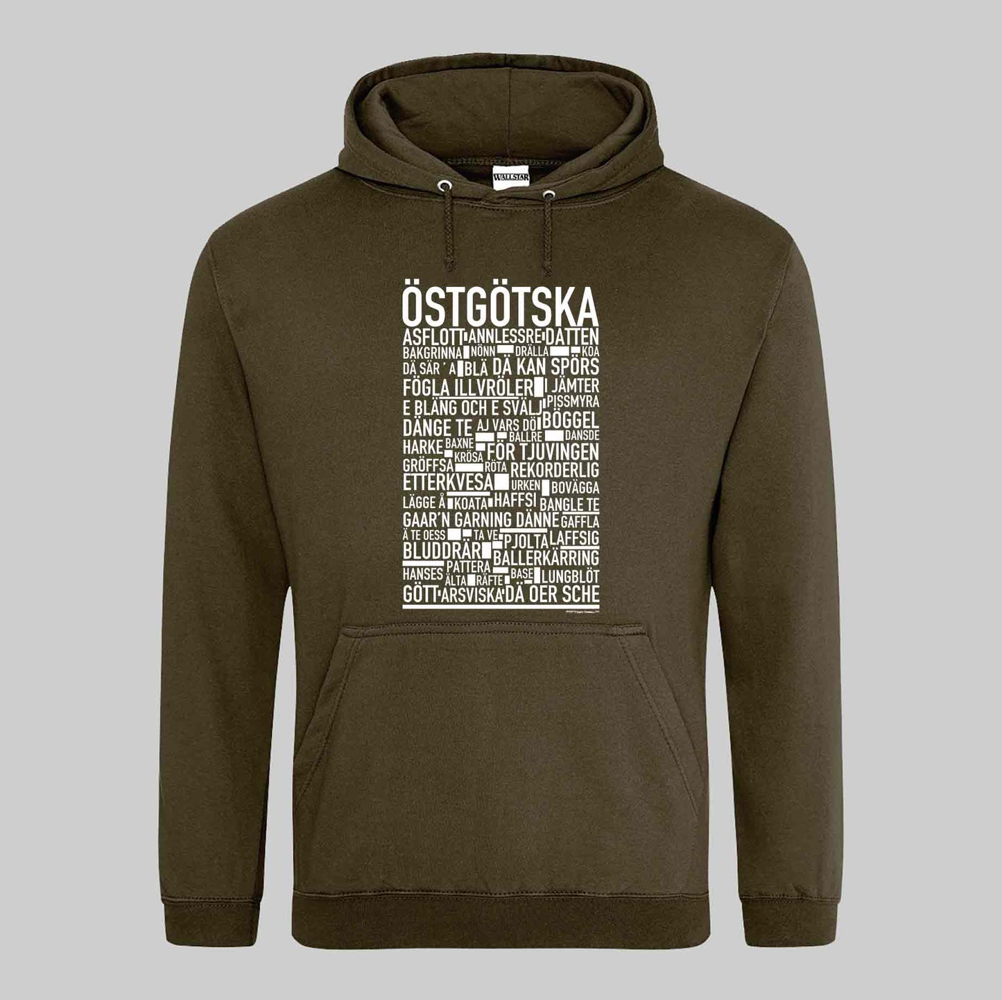 Östgötska Dialekt Hoodie