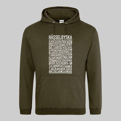 Hässelbyska Dialekt Text Hoodie