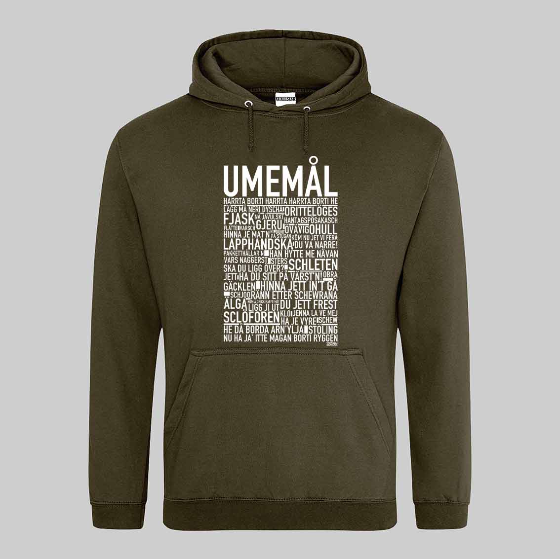 Umemål Dialekt Text Hoodie
