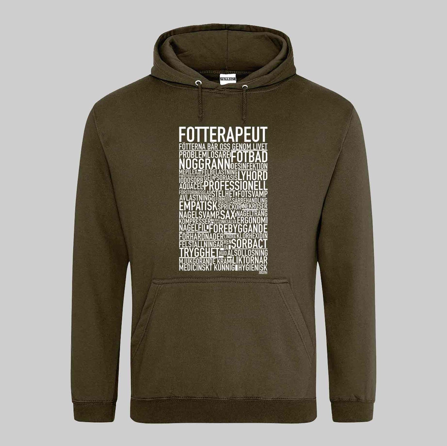 Fotterapeut Text Hoodie