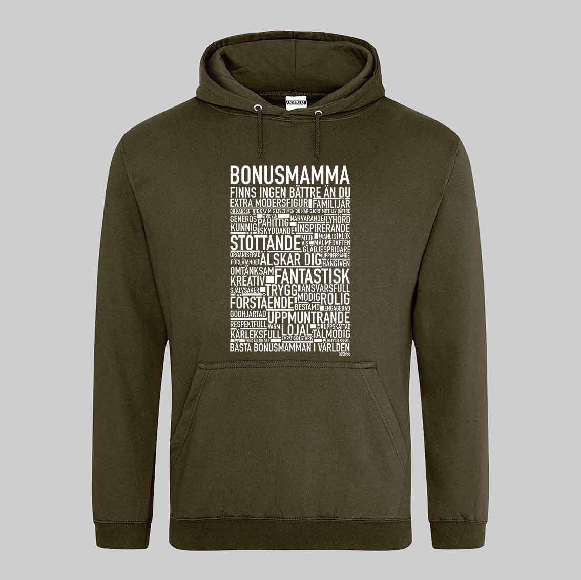 Bonusmamma 2024 Text Hoodie