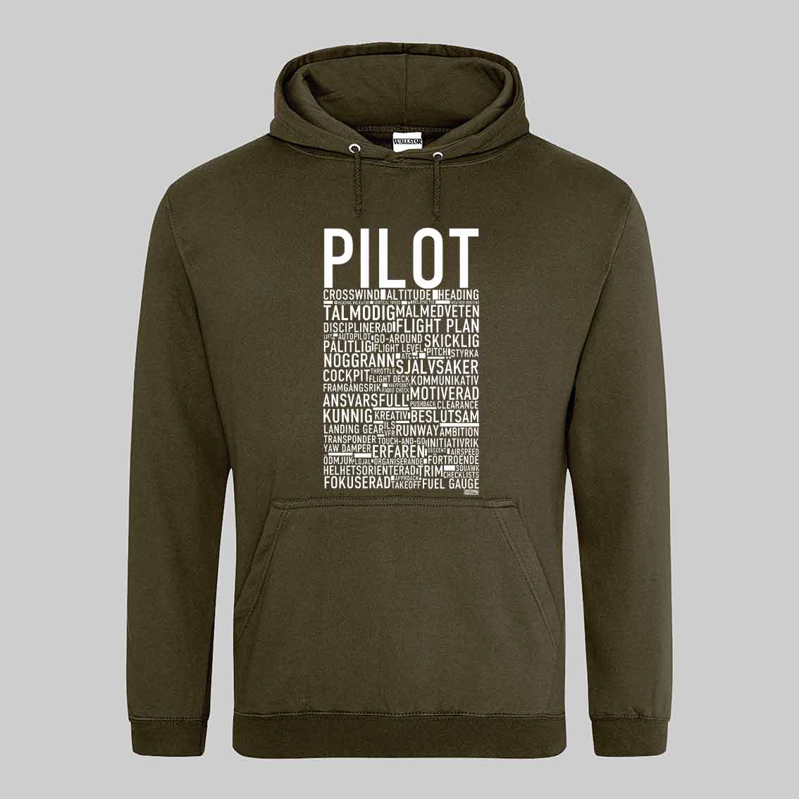 Pilot Text Hoodie