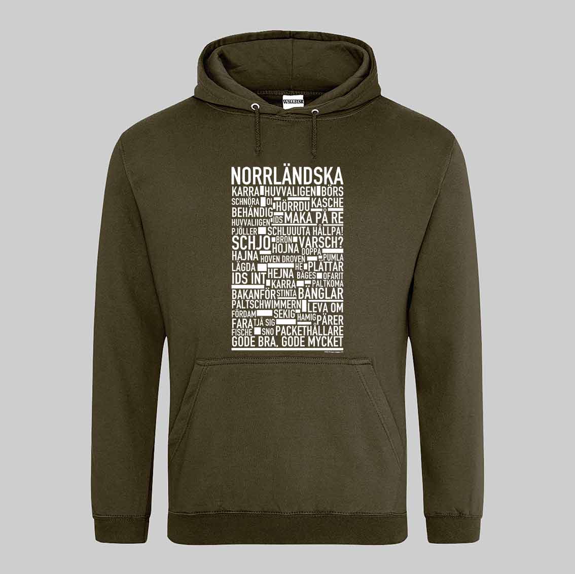 Norrländska Dialekt Hoodie