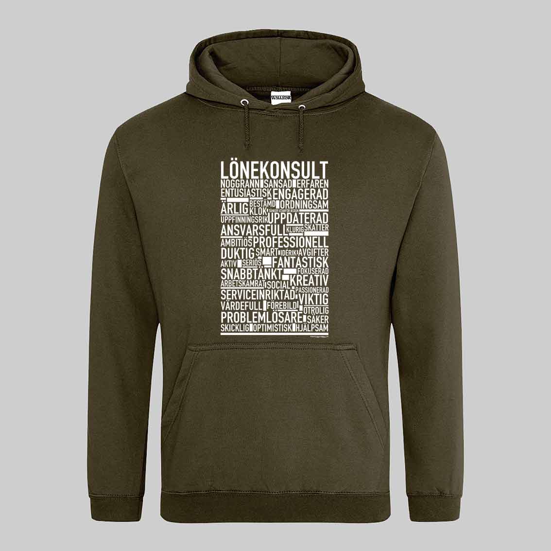 Lönekonsult Text Hoodie