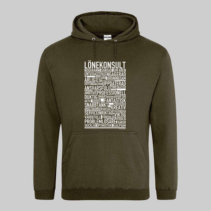 Lönekonsult Text Hoodie