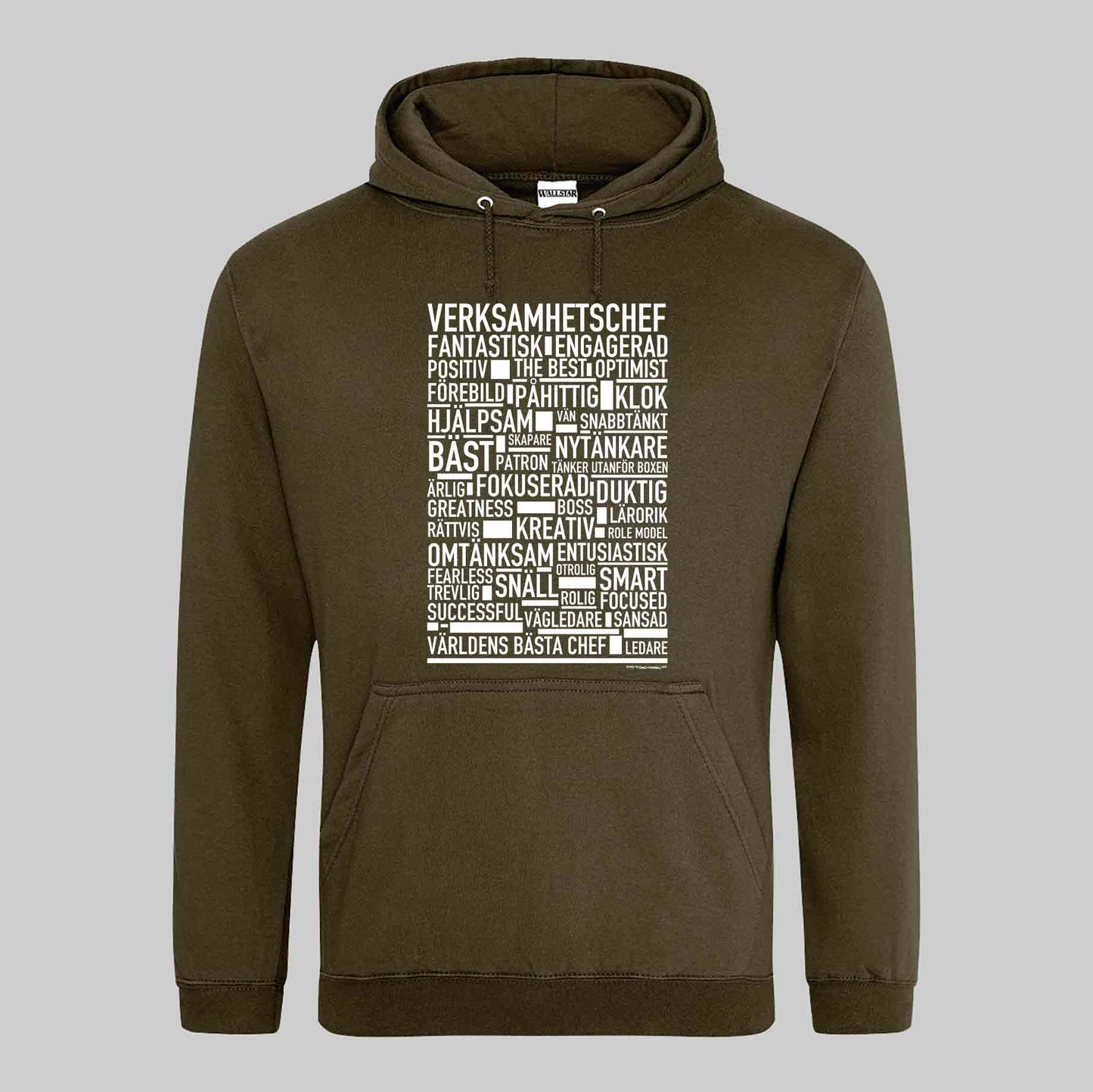 Verksamhetschef Text Hoodie