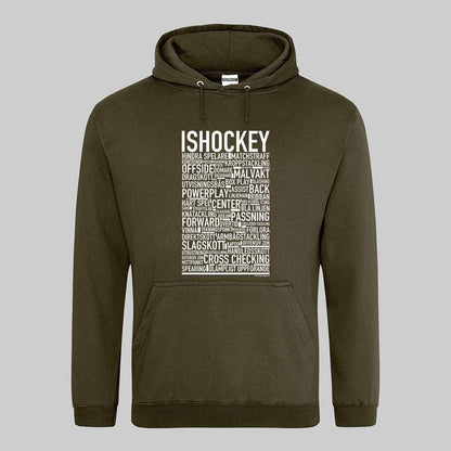 Ishockey Text Hoodie