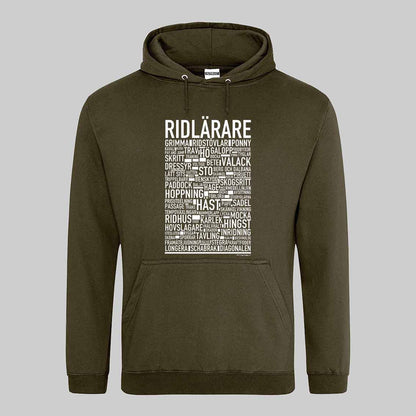Ridlärare Text Hoodie