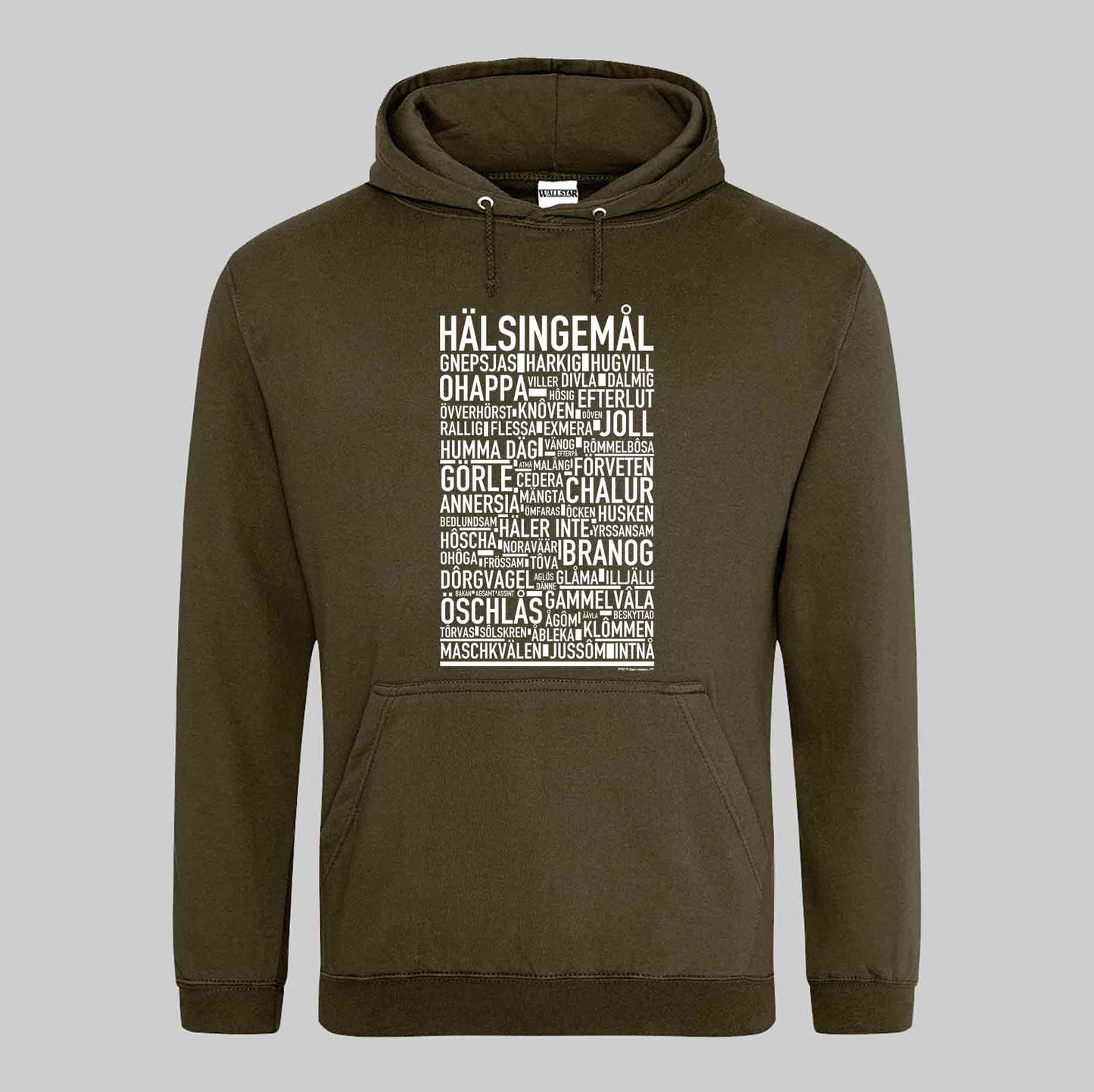 Hälsingemål Dialekt Text Hoodie