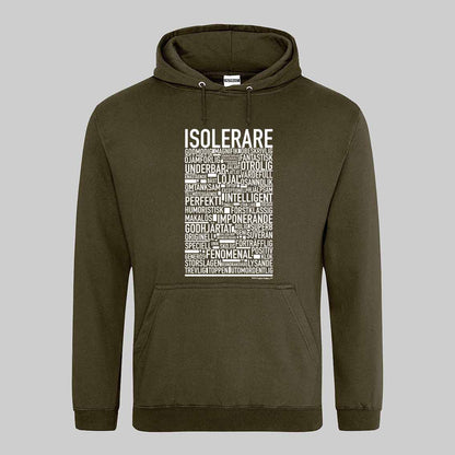 Isolerare Text Hoodie