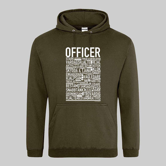 Officer Text Hoodie