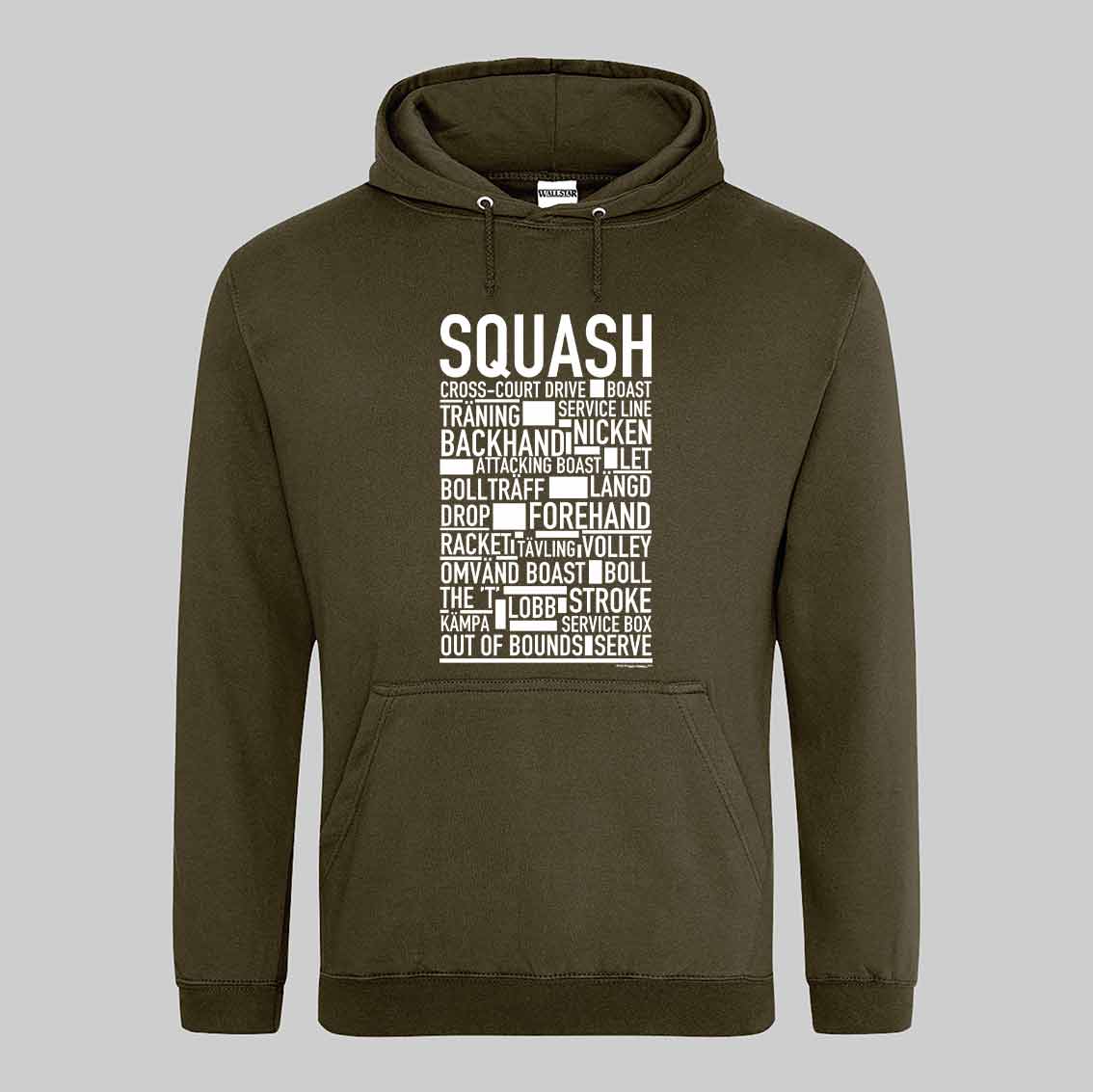 Squash Text Hoodie