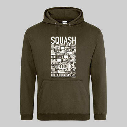Squash Text Hoodie
