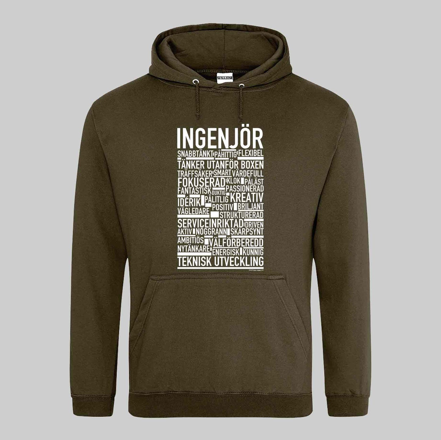 Ingenjör Text Hoodie