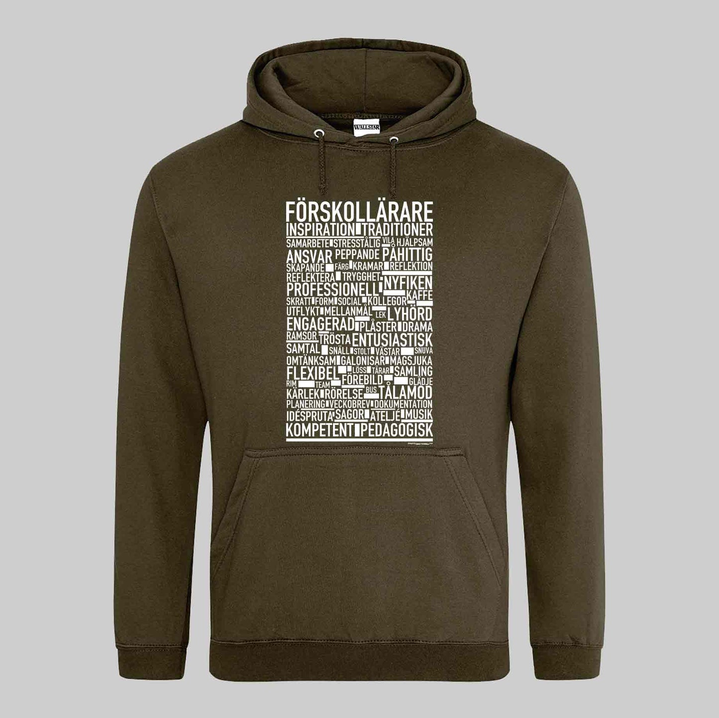 Förskollärare Text Hoodie