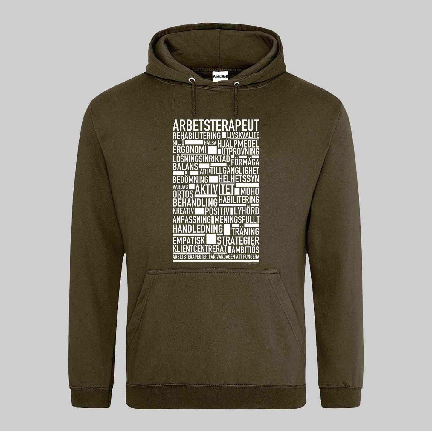 Arbetsterapeut Text Hoodie