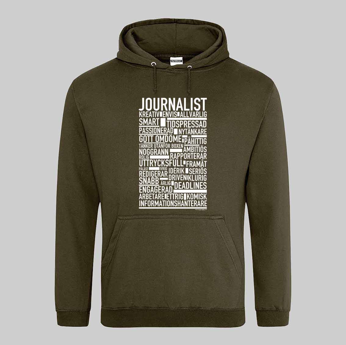 Journalist Text Hoodie