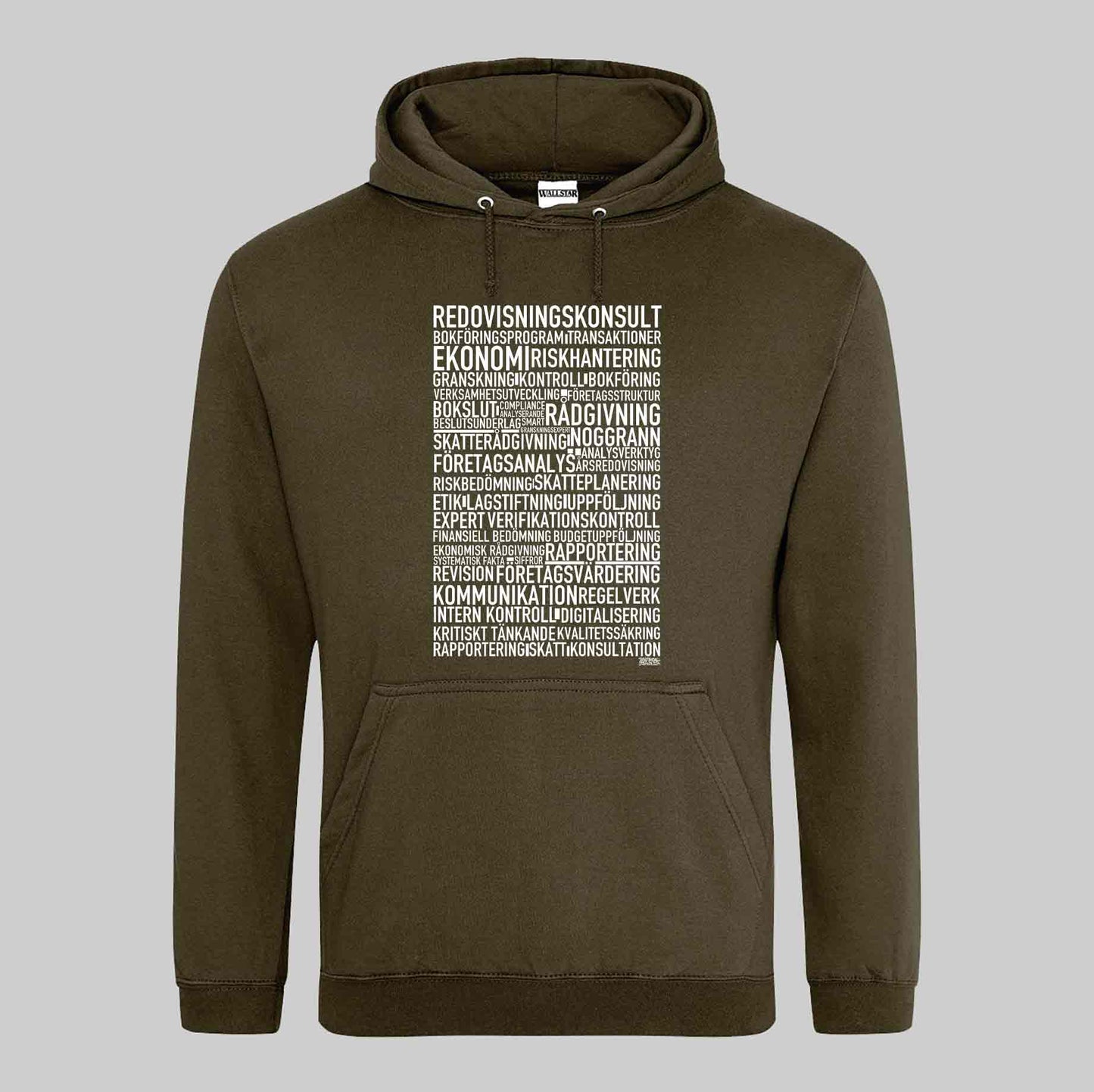 Redovisningskonsult Text Hoodie