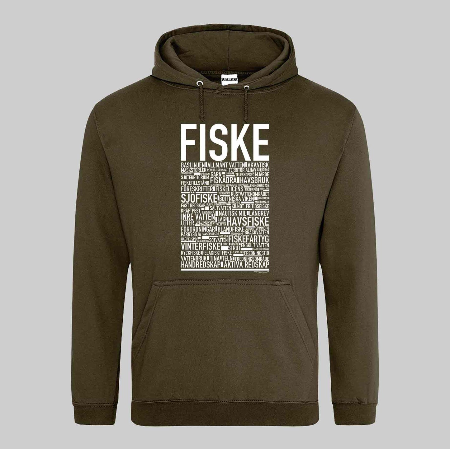 Fiske Text Hoodie
