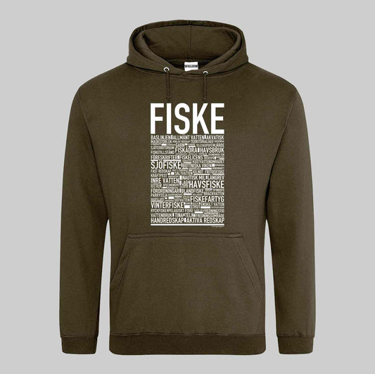 Fiske Text Hoodie