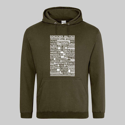Biomedicinsk Analytiker Text Hoodie