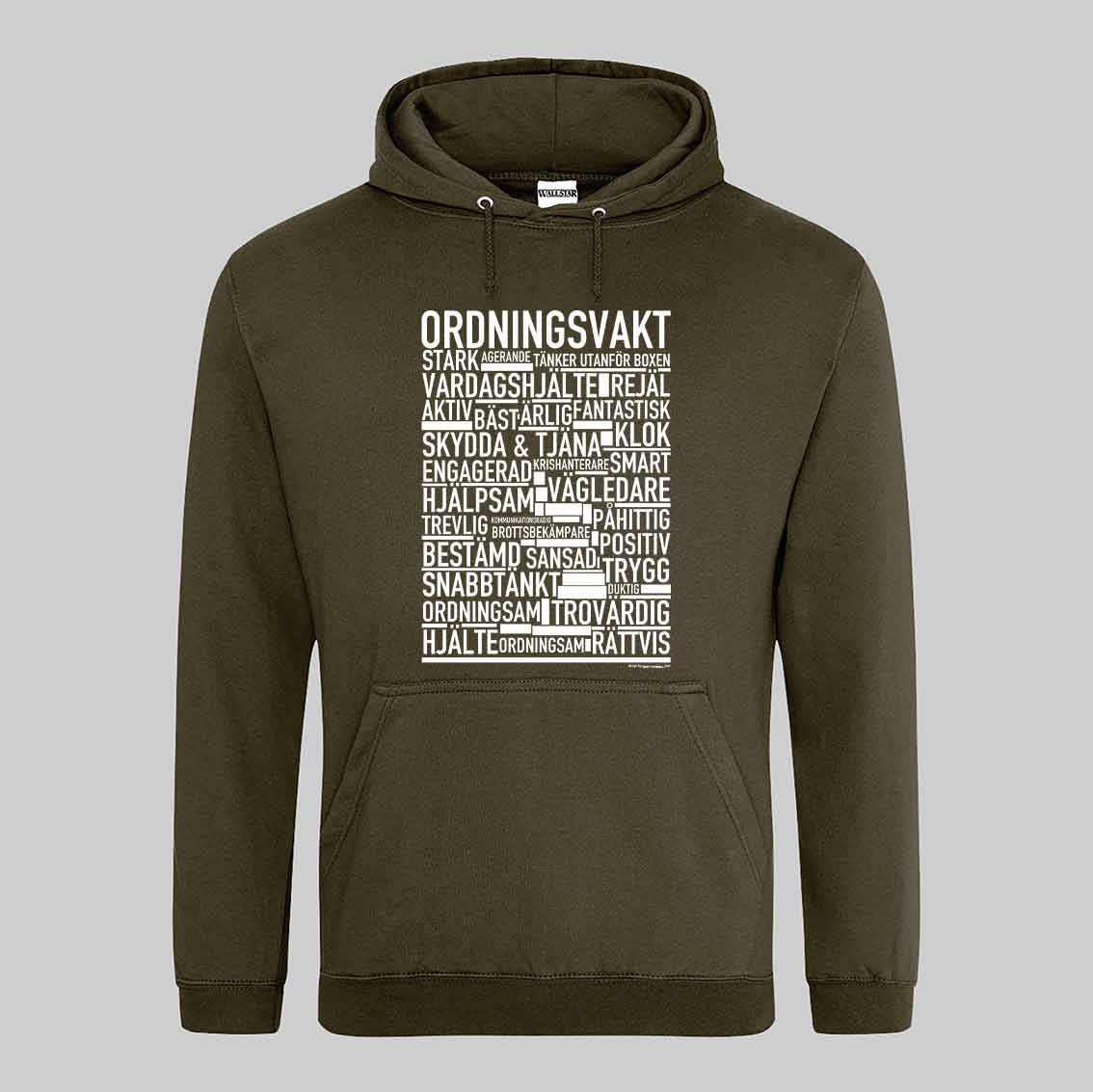 Ordningsvakt Text Hoodie