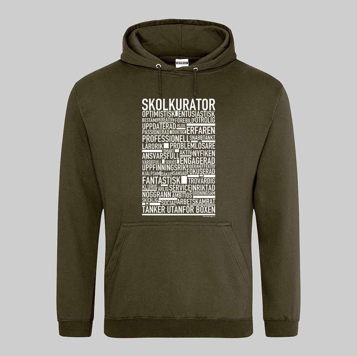 Skolkurator Text Hoodie