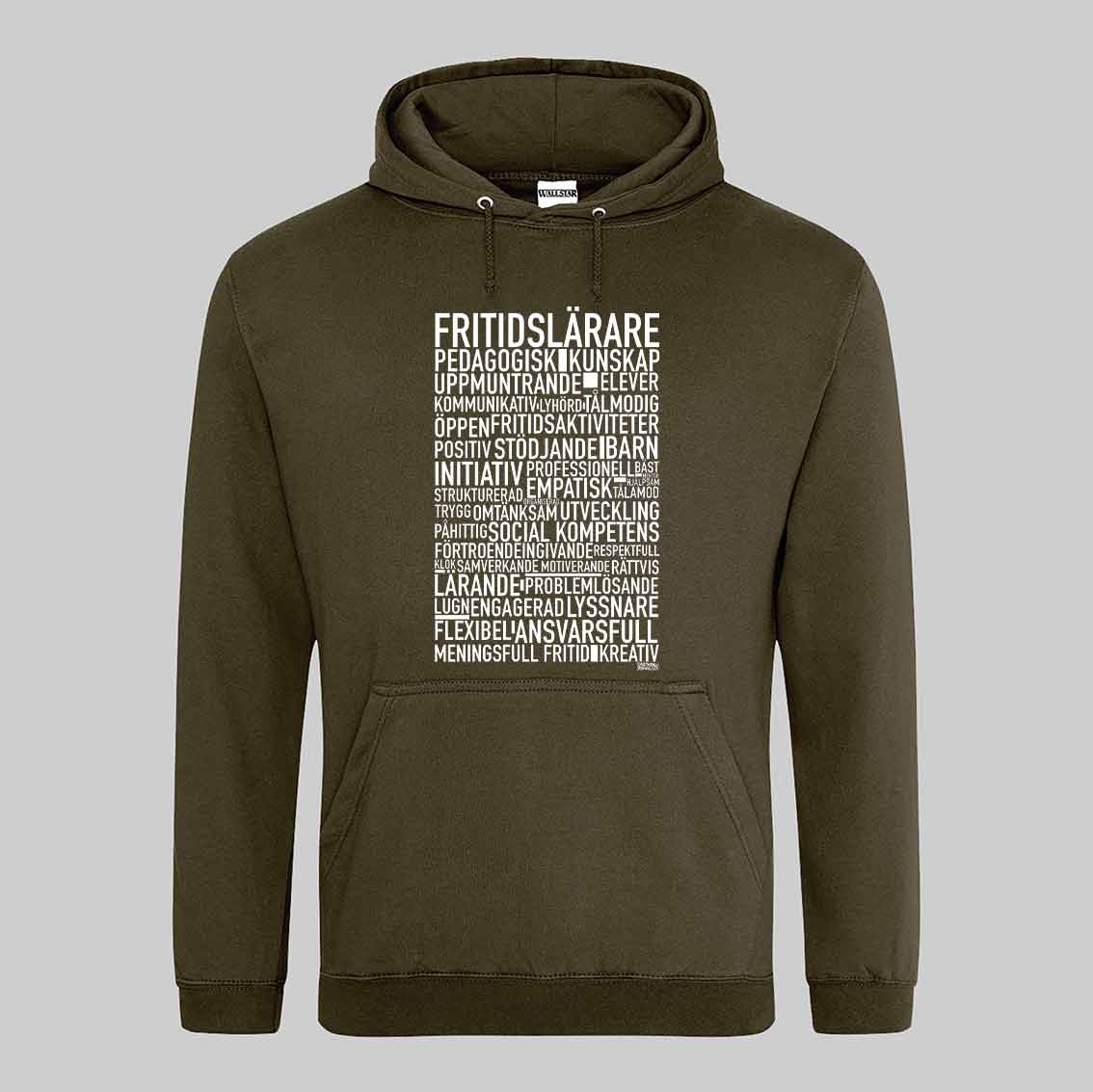 Fritidslärare 2025 Text Hoodie