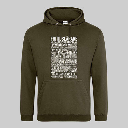 Fritidslärare 2025 Text Hoodie