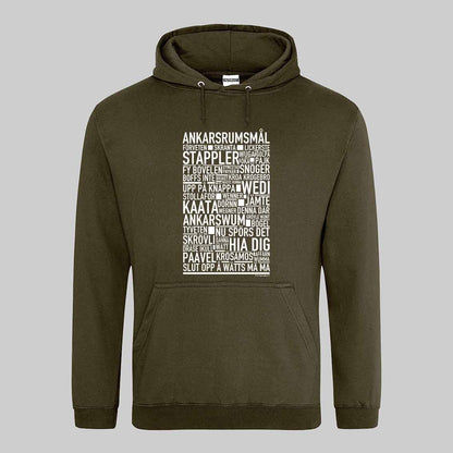 Ankarsrumsmål Dialekt Text Hoodie