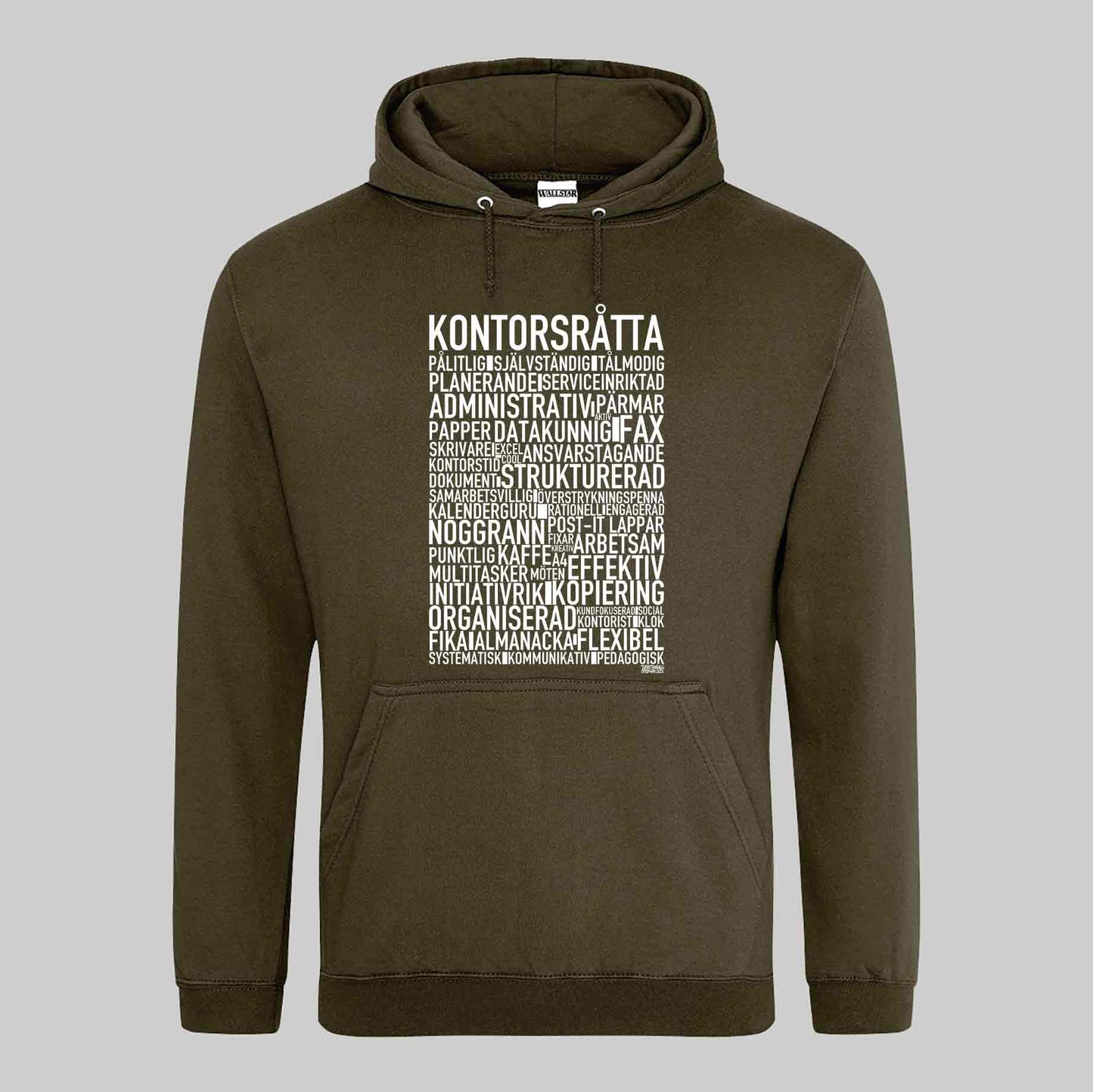 Kontorsråtta Text Hoodie