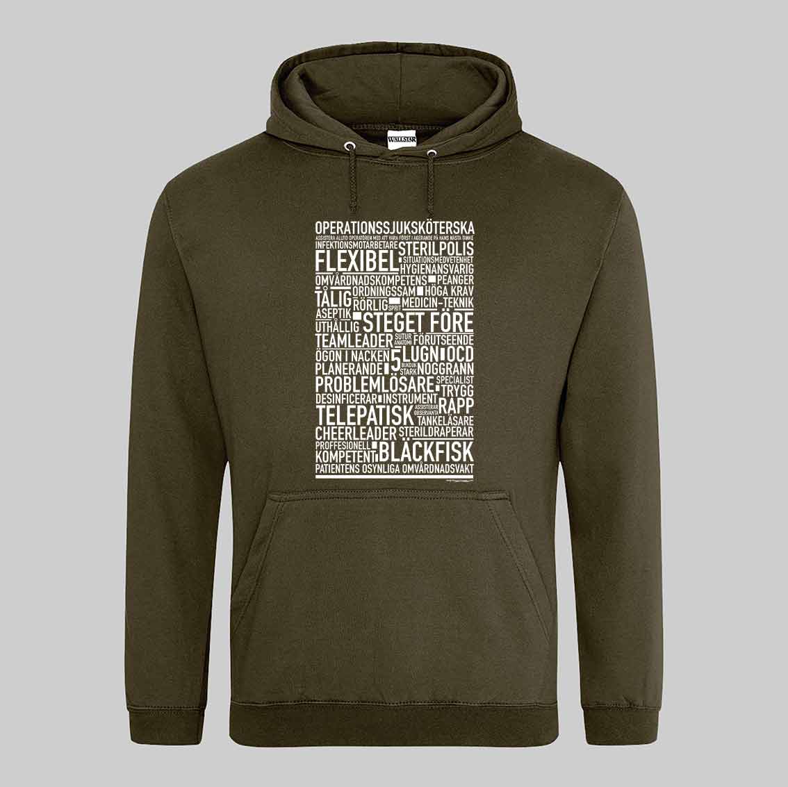 Operationssjuksköterska Text Hoodie