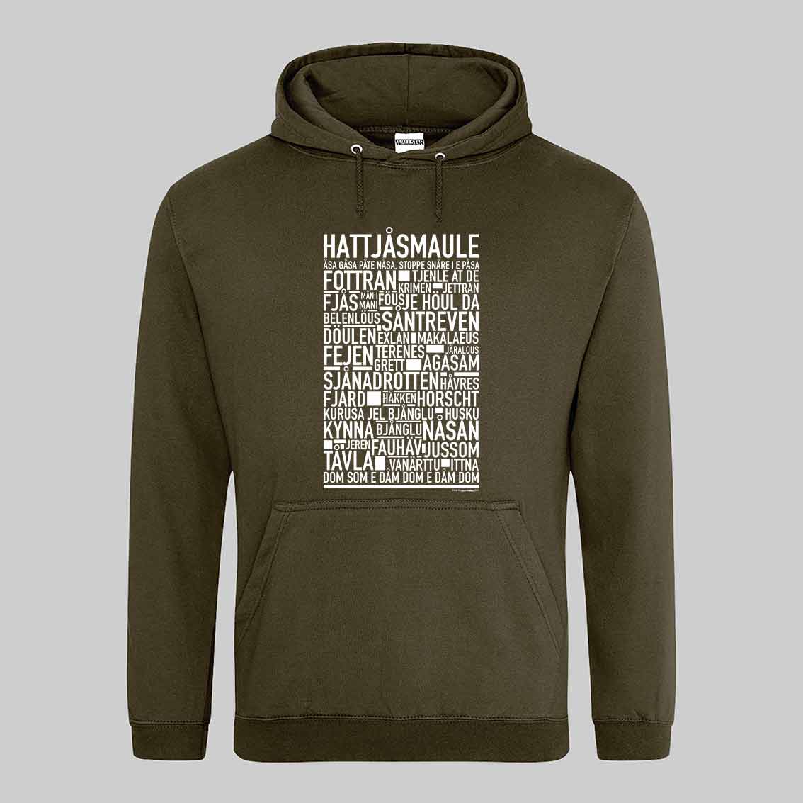 Hattjåsmaule Dialekt Text Hoodie