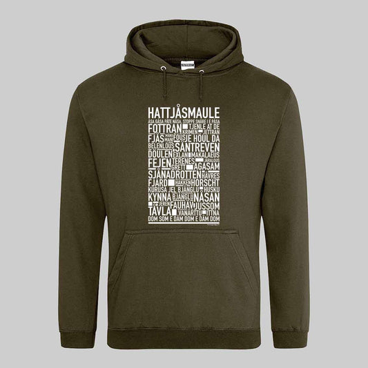 Hattjåsmaule Dialekt Text Hoodie