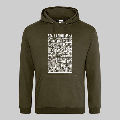 Stallarholmska Dialekt Text Hoodie