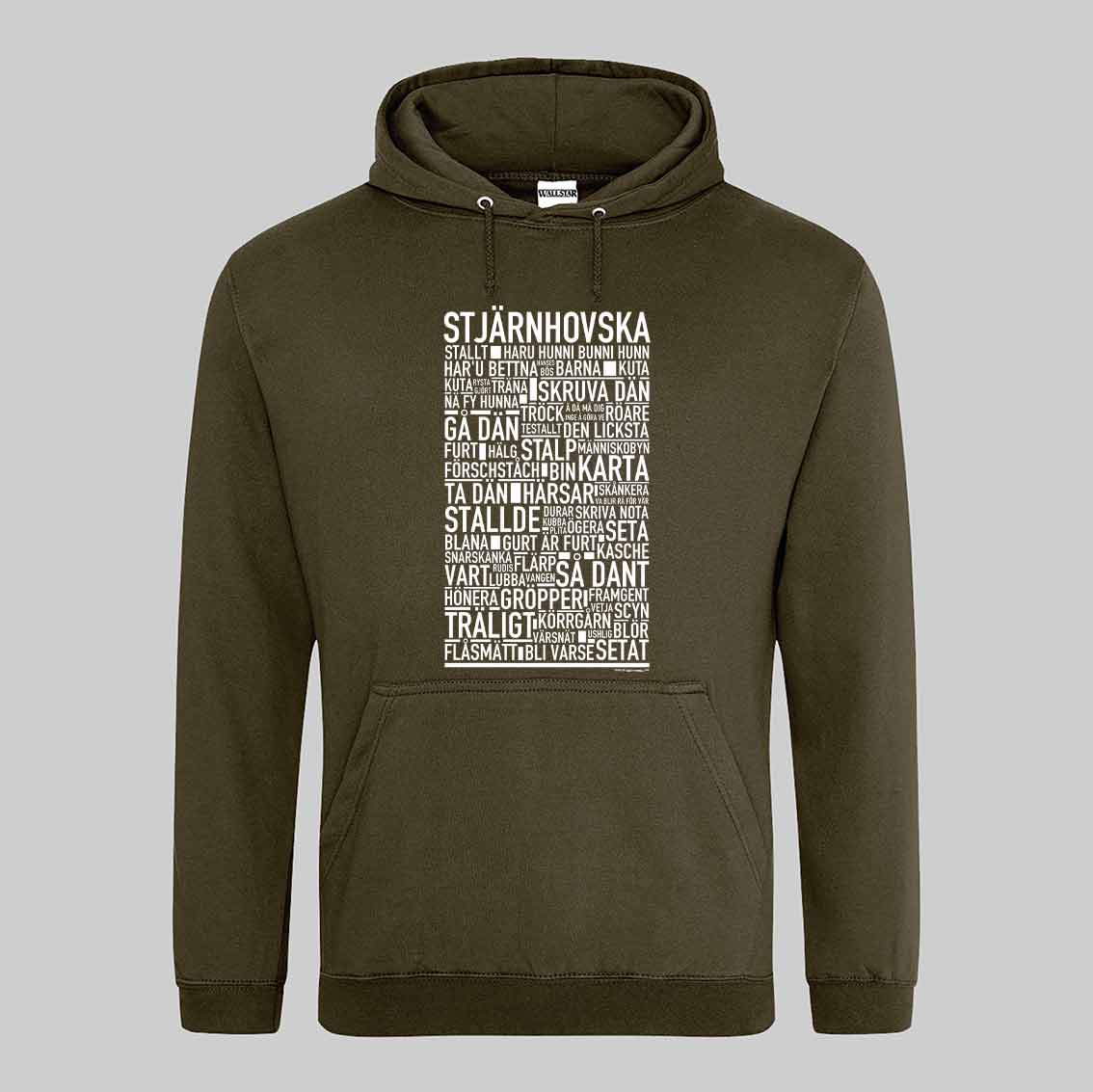 Stjärnhovska Dialekt Text Hoodie