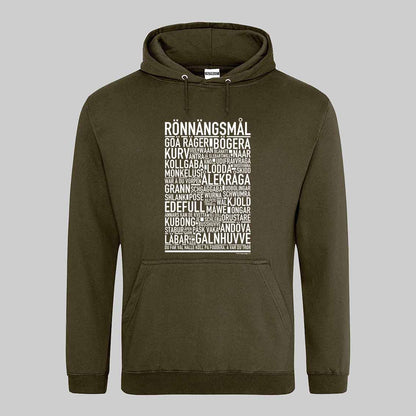 Rönnängsmål Dialekt Text Hoodie