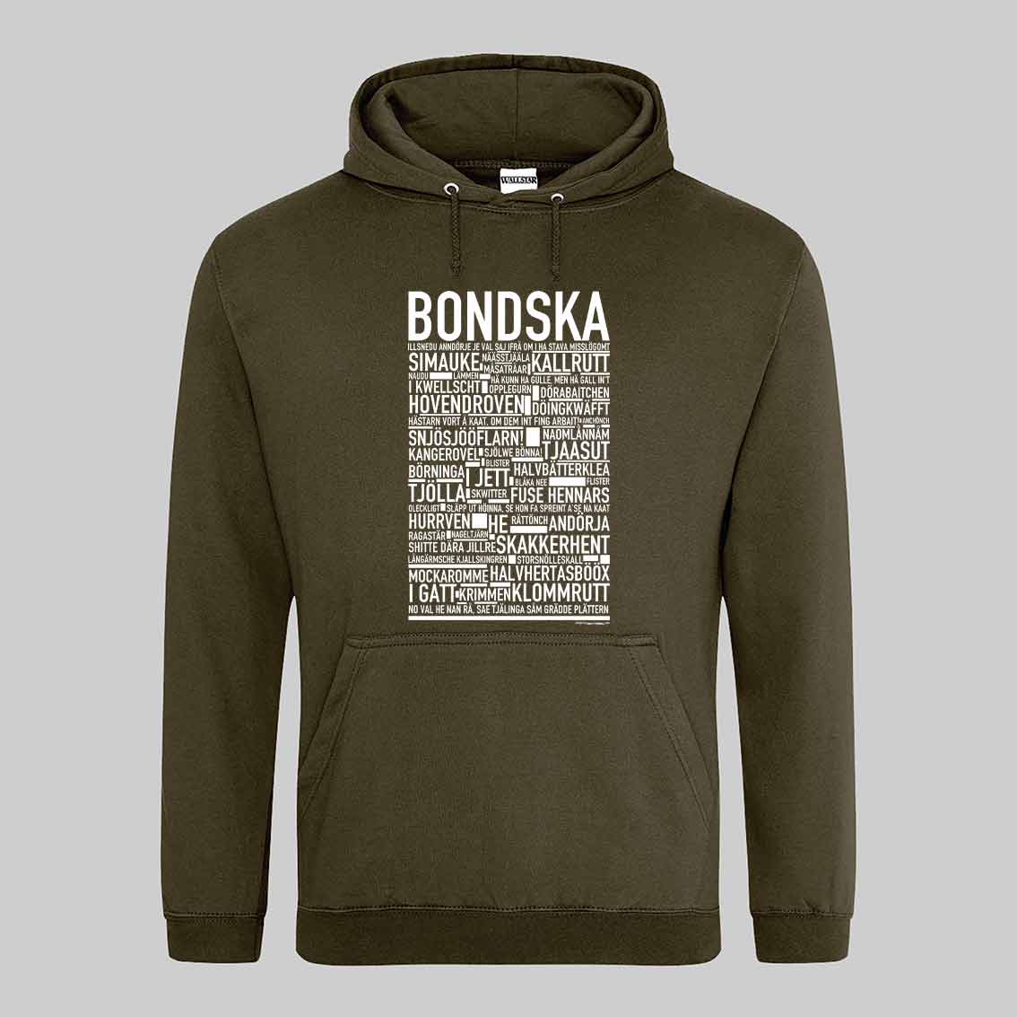 Bondska Dialekt Text Hoodie